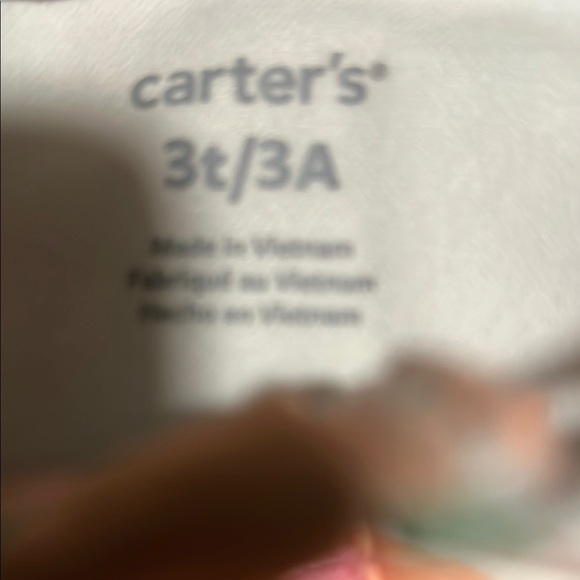 Carter’s Floral Long Sleeve Swimsuit - Picture 2 of 2